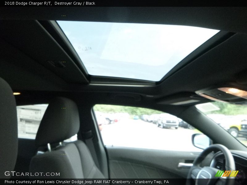 Destroyer Gray / Black 2018 Dodge Charger R/T