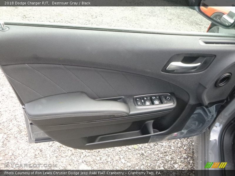 Destroyer Gray / Black 2018 Dodge Charger R/T