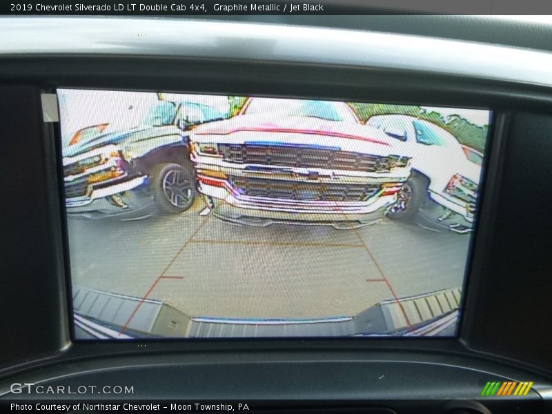 Graphite Metallic / Jet Black 2019 Chevrolet Silverado LD LT Double Cab 4x4