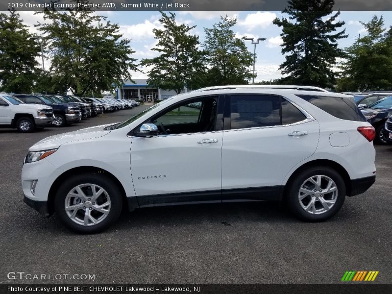 Summit White / Jet Black 2019 Chevrolet Equinox Premier AWD
