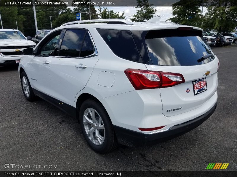 Summit White / Jet Black 2019 Chevrolet Equinox Premier AWD