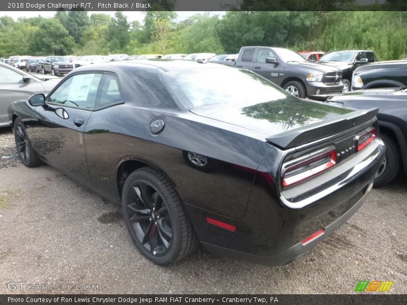Pitch Black / Black 2018 Dodge Challenger R/T