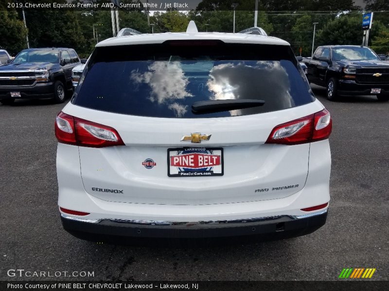 Summit White / Jet Black 2019 Chevrolet Equinox Premier AWD