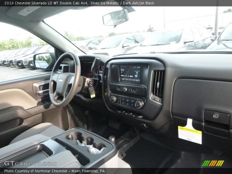 Dashboard of 2019 Silverado LD WT Double Cab 4x4