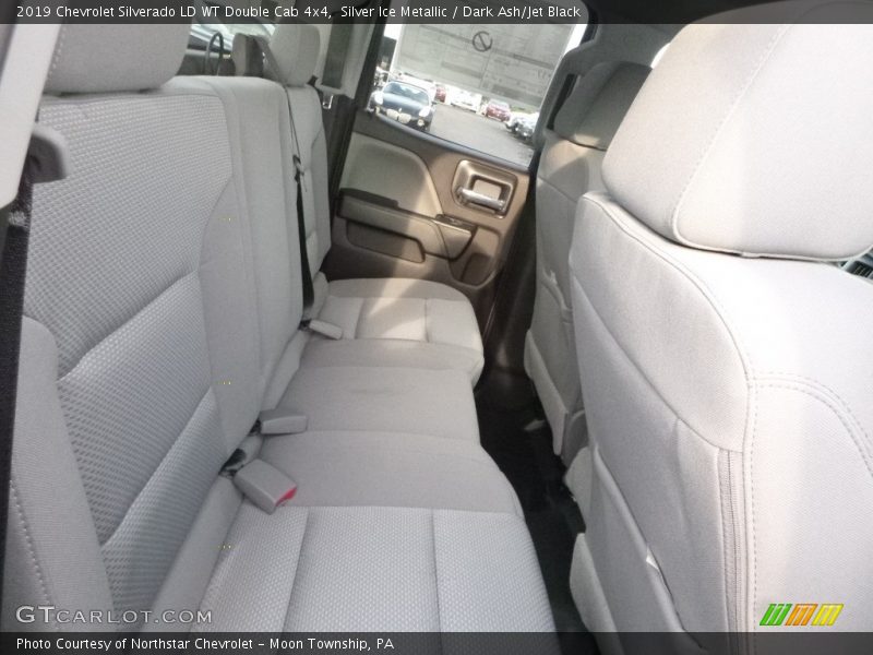 Rear Seat of 2019 Silverado LD WT Double Cab 4x4