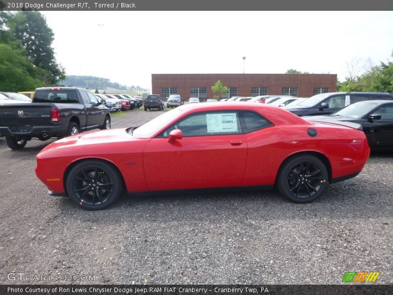 Torred / Black 2018 Dodge Challenger R/T