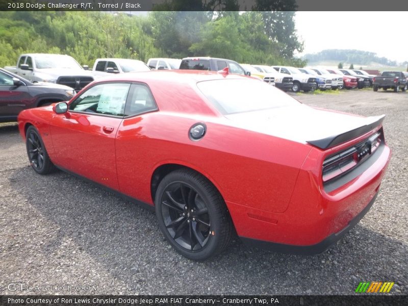 Torred / Black 2018 Dodge Challenger R/T