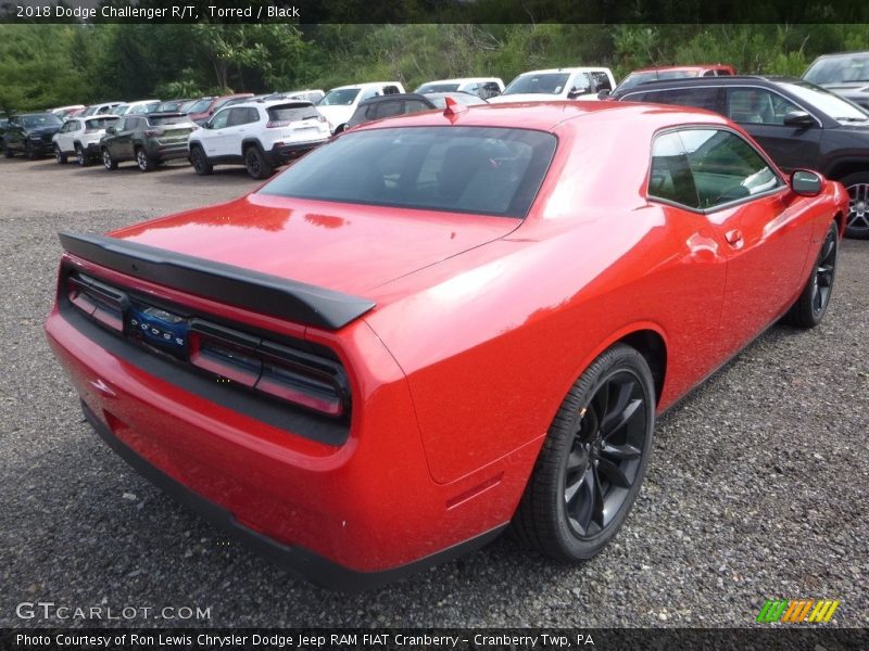 Torred / Black 2018 Dodge Challenger R/T