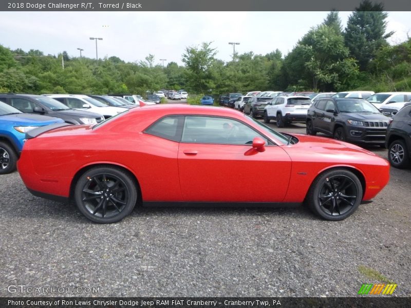 Torred / Black 2018 Dodge Challenger R/T
