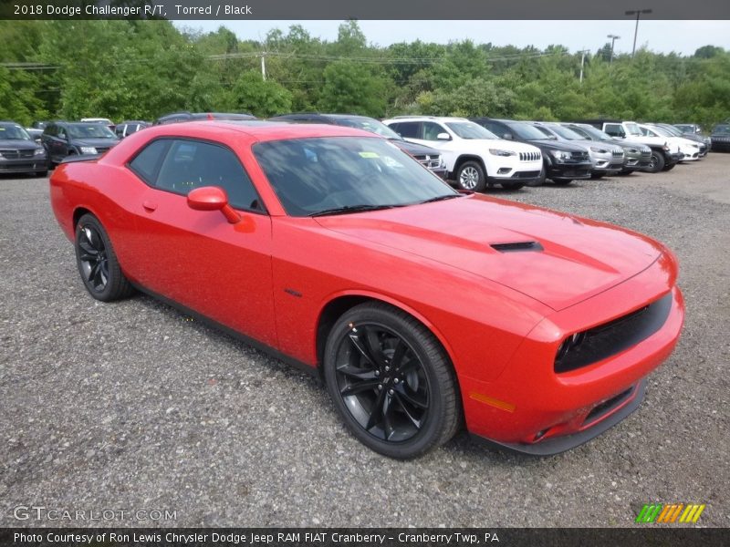Torred / Black 2018 Dodge Challenger R/T