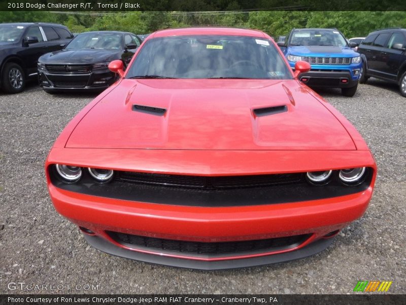 Torred / Black 2018 Dodge Challenger R/T