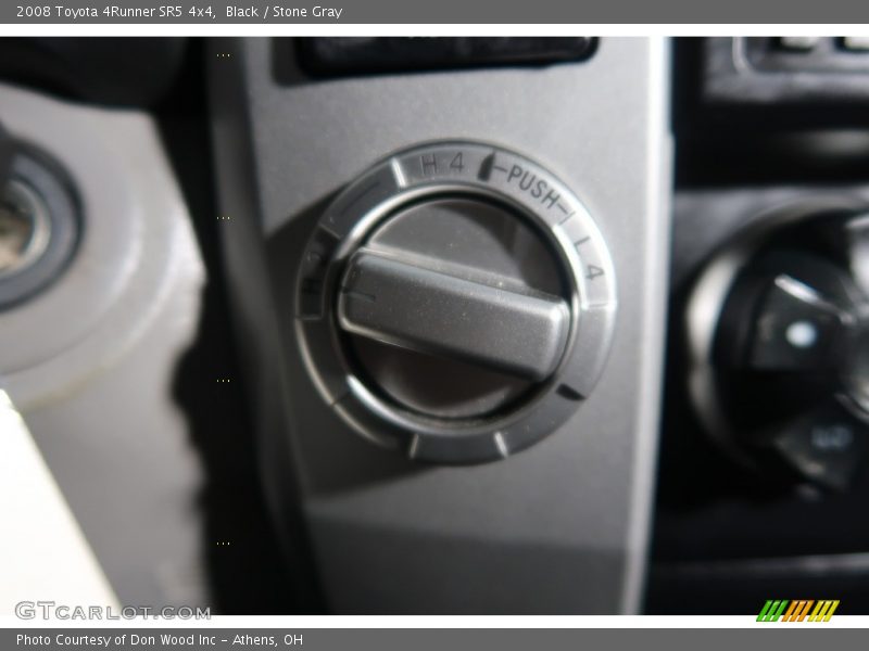 Black / Stone Gray 2008 Toyota 4Runner SR5 4x4