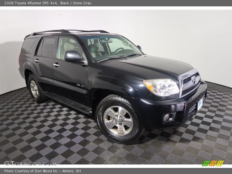 Black / Stone Gray 2008 Toyota 4Runner SR5 4x4