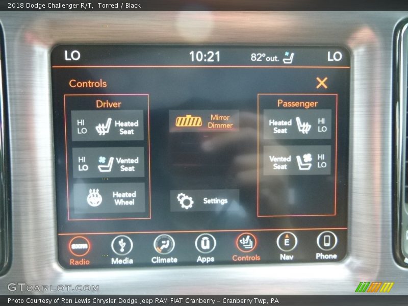 Torred / Black 2018 Dodge Challenger R/T