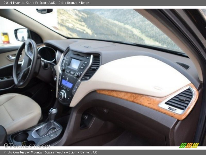 Cabo Bronze / Beige 2014 Hyundai Santa Fe Sport AWD