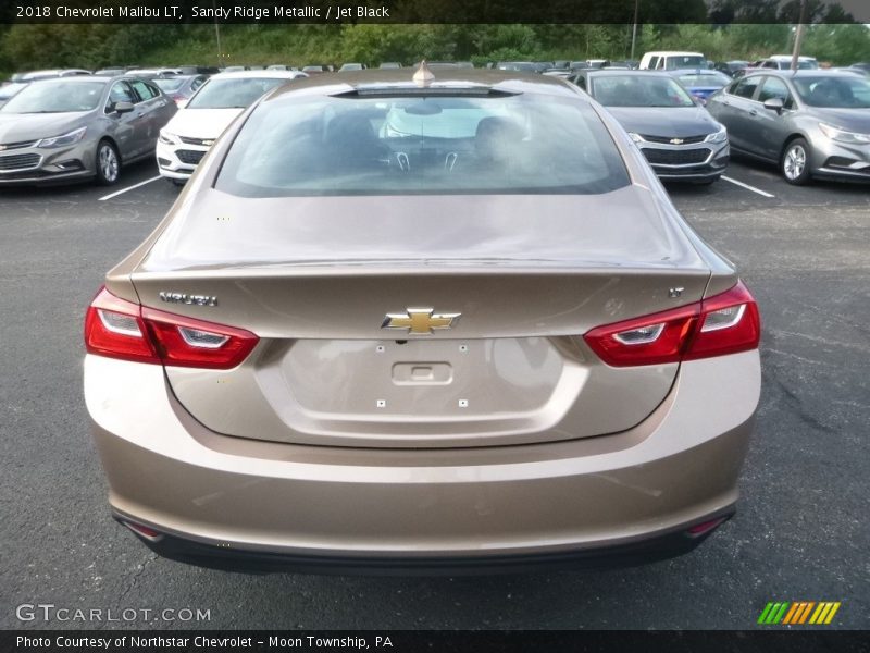 Sandy Ridge Metallic / Jet Black 2018 Chevrolet Malibu LT