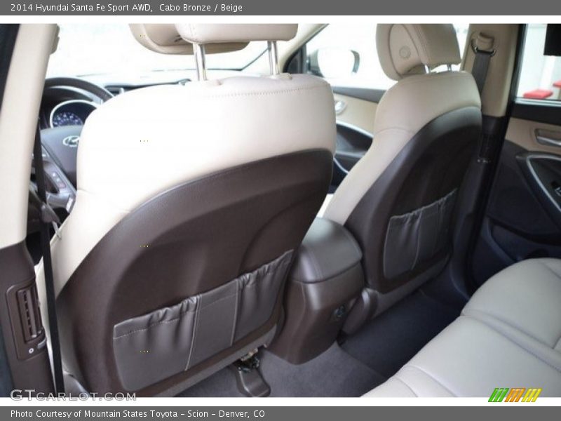 Cabo Bronze / Beige 2014 Hyundai Santa Fe Sport AWD