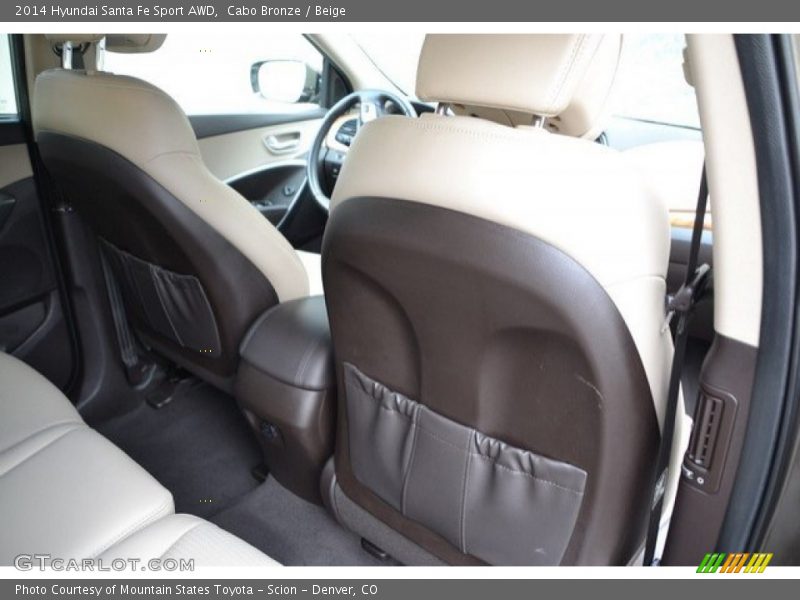Cabo Bronze / Beige 2014 Hyundai Santa Fe Sport AWD