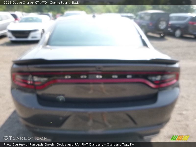 Granite Pearl / Black 2018 Dodge Charger GT AWD