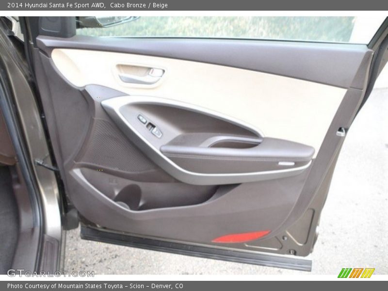 Cabo Bronze / Beige 2014 Hyundai Santa Fe Sport AWD