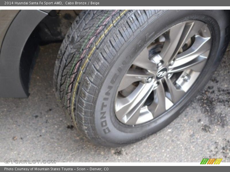 Cabo Bronze / Beige 2014 Hyundai Santa Fe Sport AWD