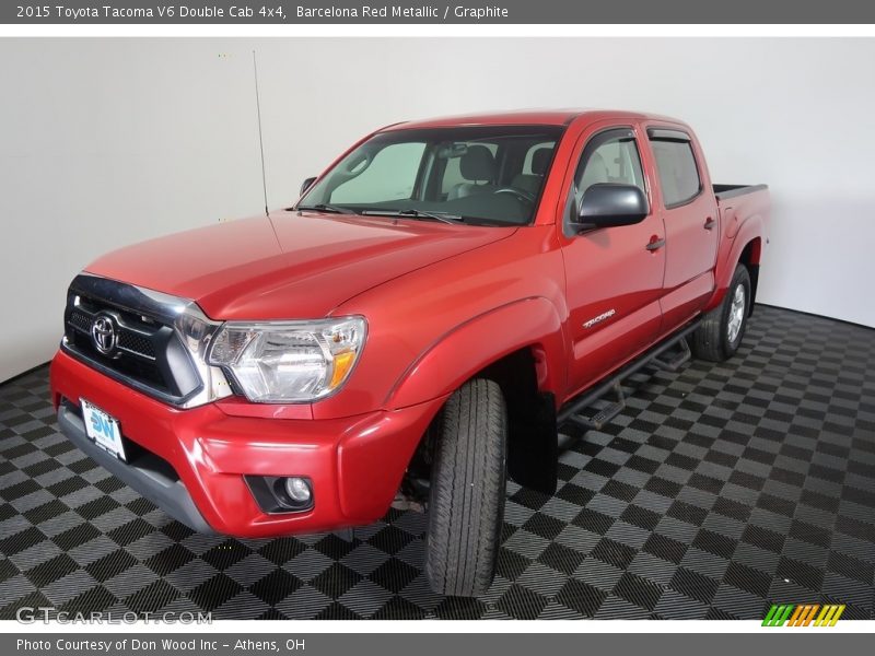 Barcelona Red Metallic / Graphite 2015 Toyota Tacoma V6 Double Cab 4x4