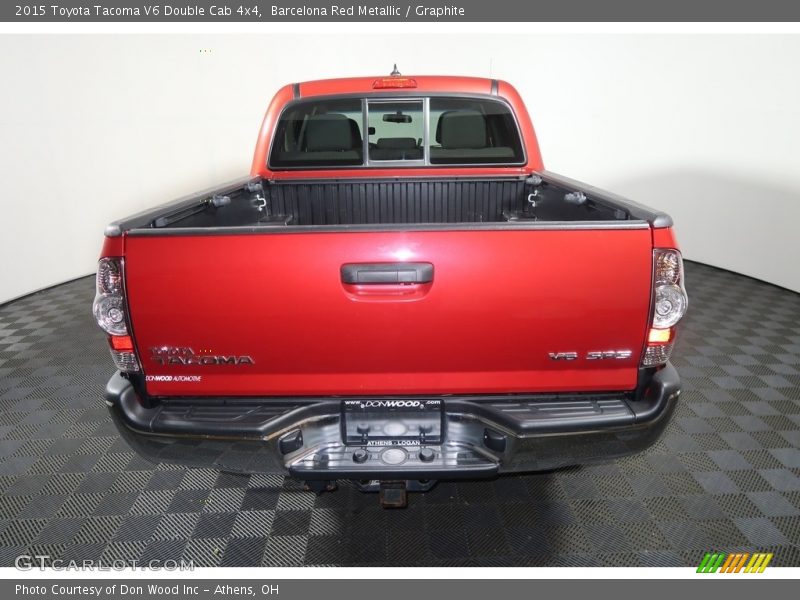 Barcelona Red Metallic / Graphite 2015 Toyota Tacoma V6 Double Cab 4x4