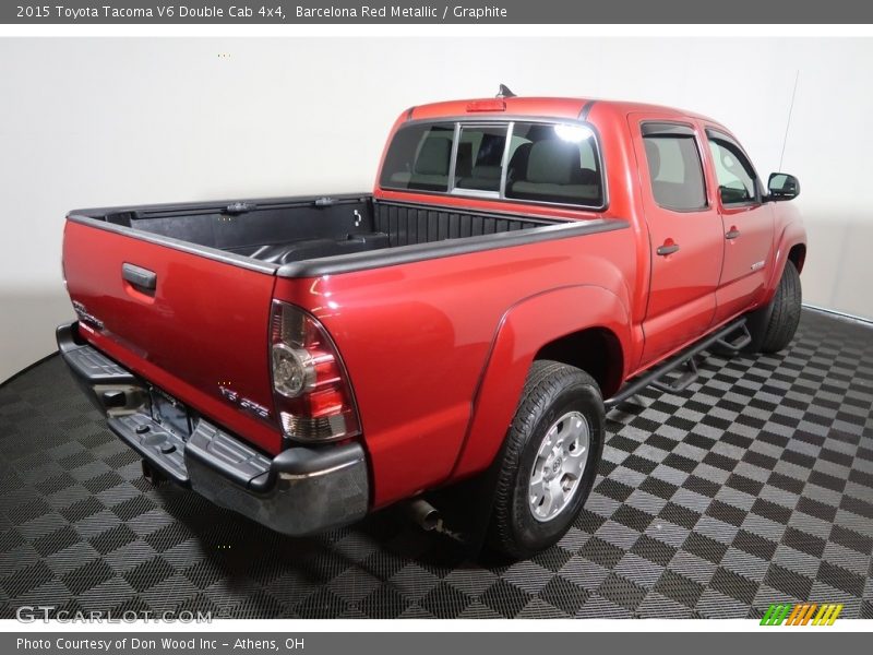 Barcelona Red Metallic / Graphite 2015 Toyota Tacoma V6 Double Cab 4x4