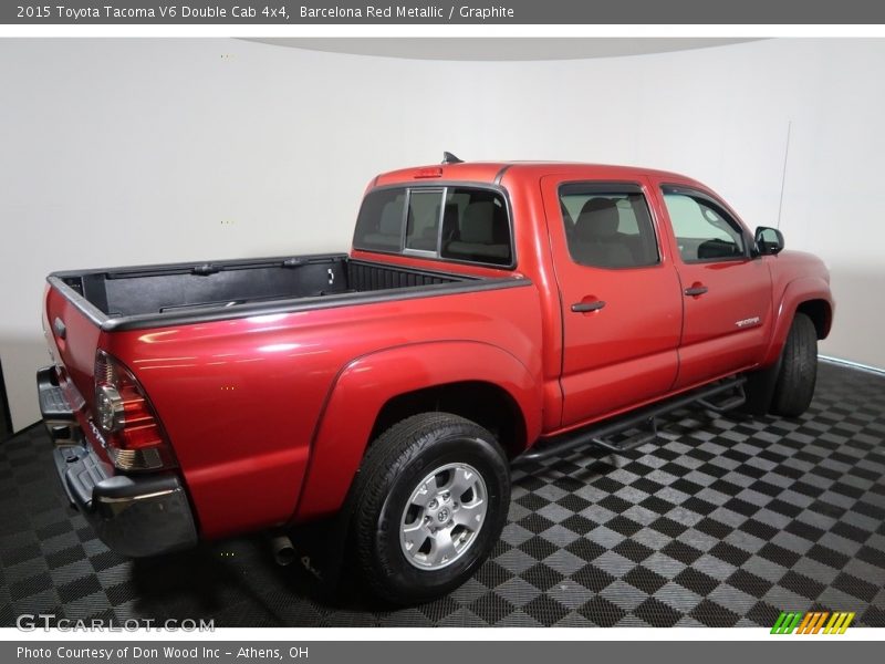 Barcelona Red Metallic / Graphite 2015 Toyota Tacoma V6 Double Cab 4x4