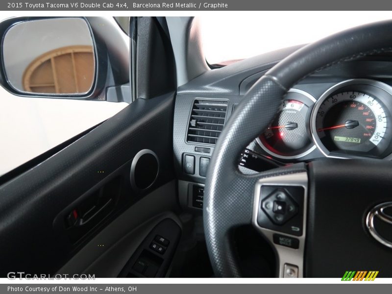 Barcelona Red Metallic / Graphite 2015 Toyota Tacoma V6 Double Cab 4x4