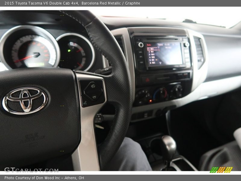 Barcelona Red Metallic / Graphite 2015 Toyota Tacoma V6 Double Cab 4x4