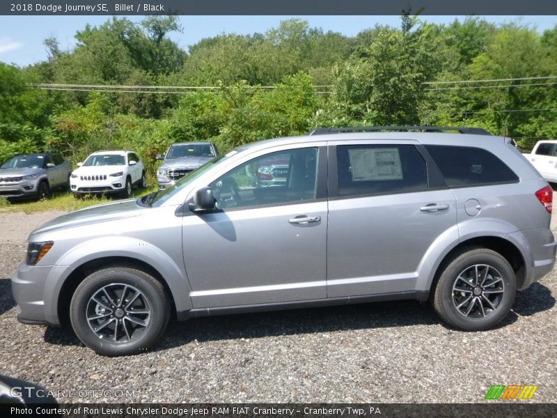 Billet / Black 2018 Dodge Journey SE