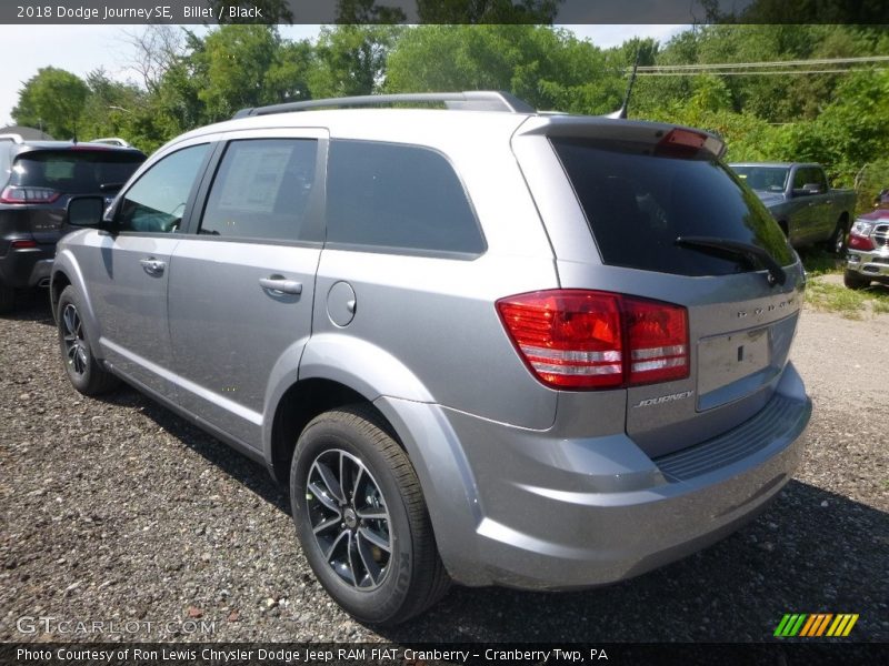 Billet / Black 2018 Dodge Journey SE