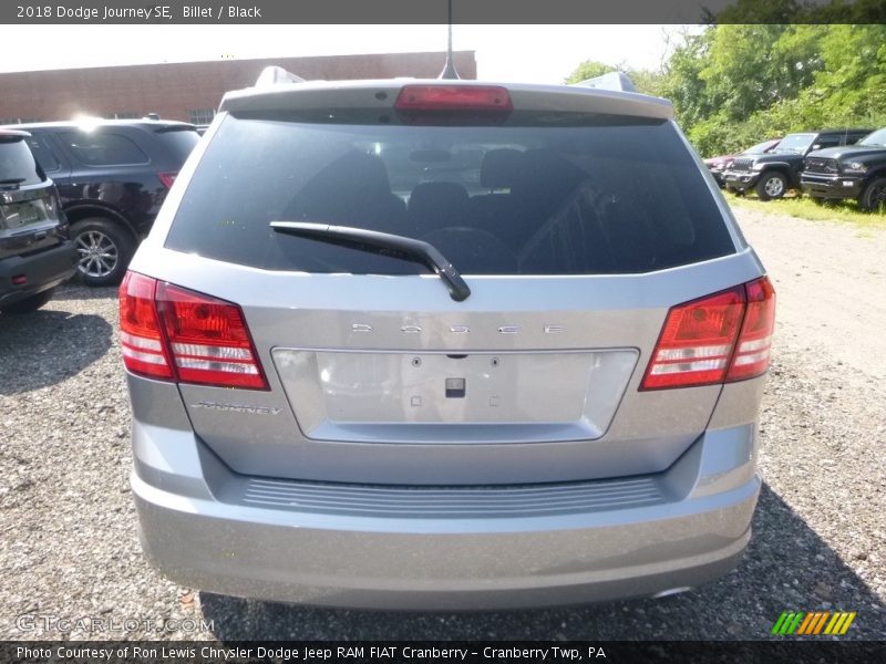 Billet / Black 2018 Dodge Journey SE
