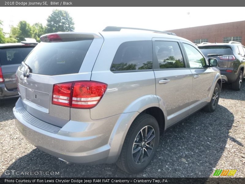 Billet / Black 2018 Dodge Journey SE