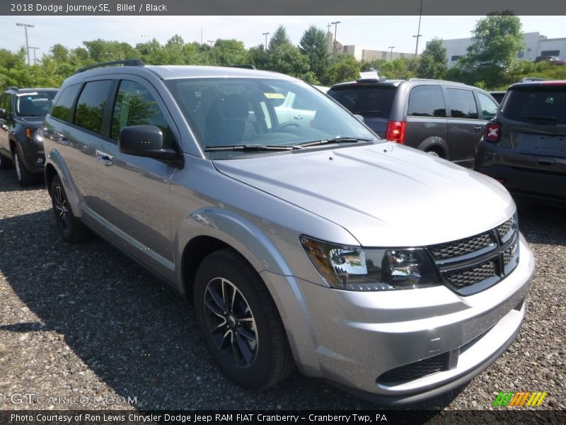 Billet / Black 2018 Dodge Journey SE