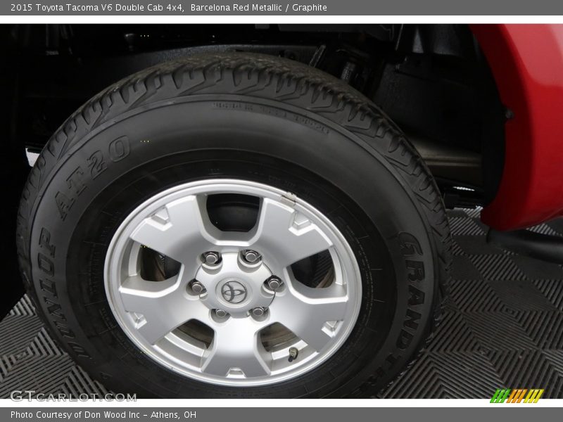Barcelona Red Metallic / Graphite 2015 Toyota Tacoma V6 Double Cab 4x4