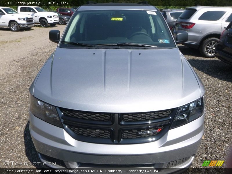 Billet / Black 2018 Dodge Journey SE