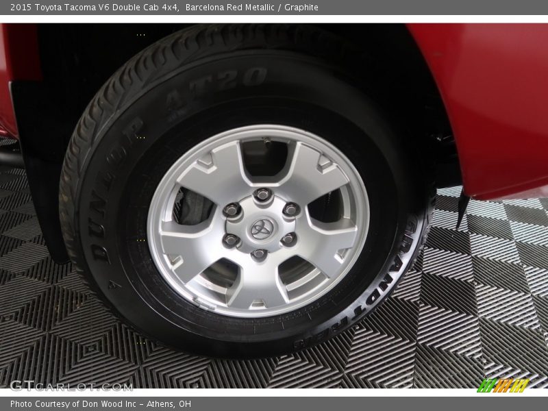 Barcelona Red Metallic / Graphite 2015 Toyota Tacoma V6 Double Cab 4x4