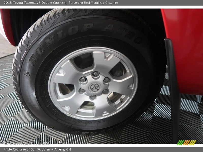Barcelona Red Metallic / Graphite 2015 Toyota Tacoma V6 Double Cab 4x4