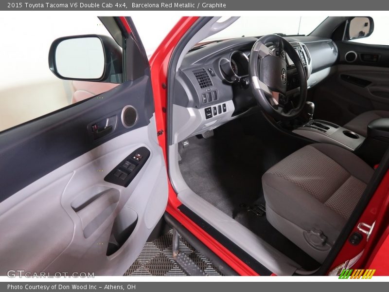 Barcelona Red Metallic / Graphite 2015 Toyota Tacoma V6 Double Cab 4x4