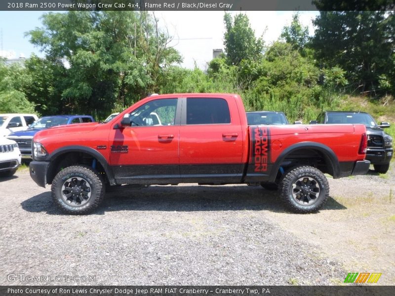  2018 2500 Power Wagon Crew Cab 4x4 Flame Red