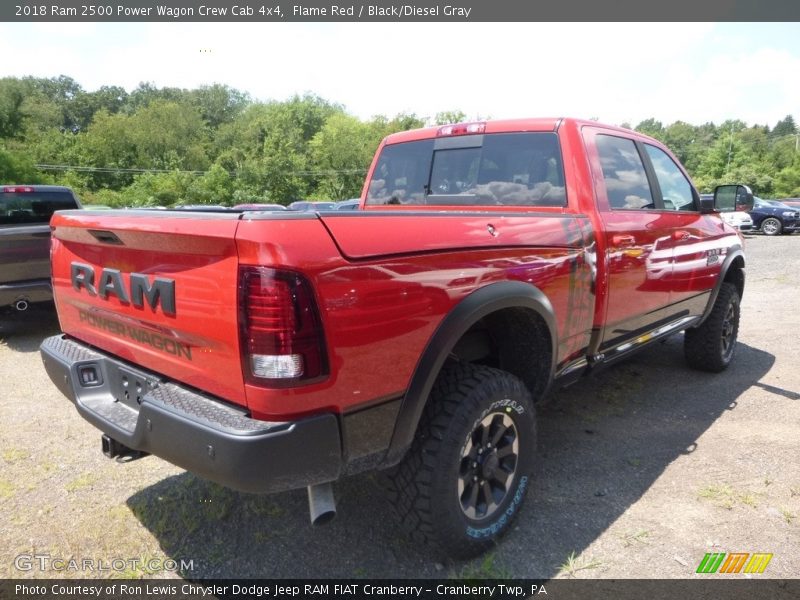 Flame Red / Black/Diesel Gray 2018 Ram 2500 Power Wagon Crew Cab 4x4