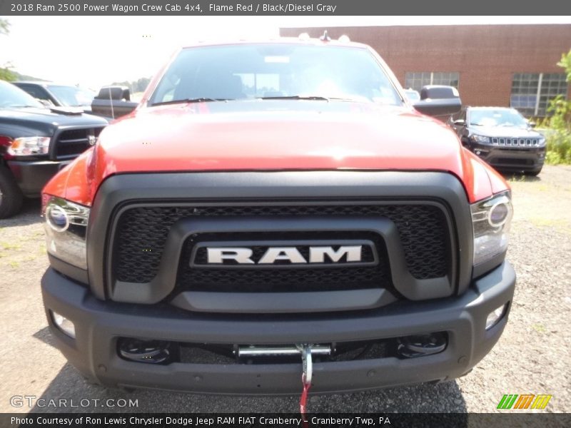 Flame Red / Black/Diesel Gray 2018 Ram 2500 Power Wagon Crew Cab 4x4