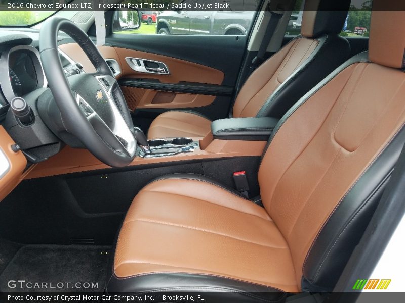 Iridescent Pearl Tricoat / Saddle Up/Jet Black 2016 Chevrolet Equinox LTZ