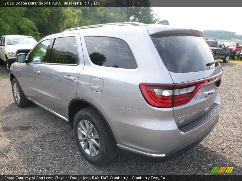 Billet Metallic / Black 2018 Dodge Durango SXT AWD