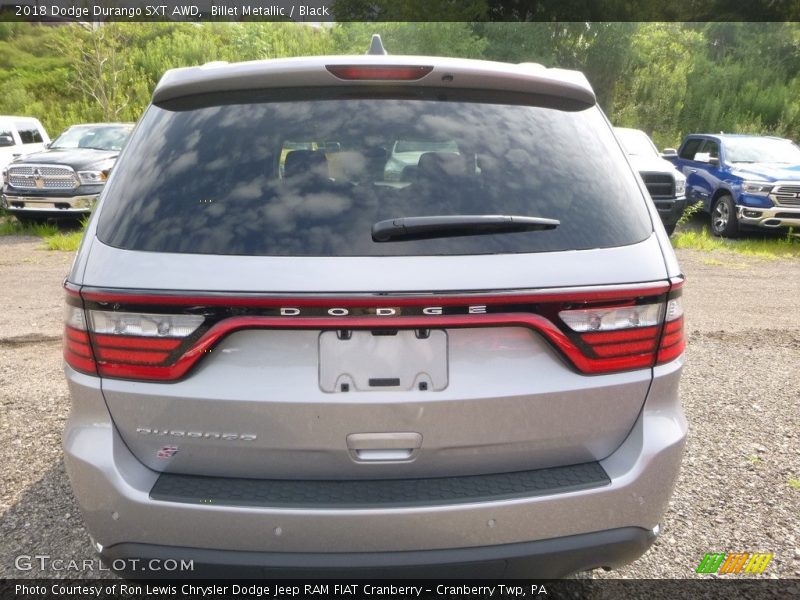 Billet Metallic / Black 2018 Dodge Durango SXT AWD