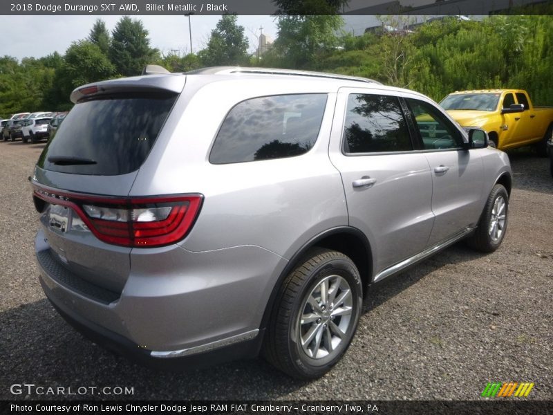 Billet Metallic / Black 2018 Dodge Durango SXT AWD