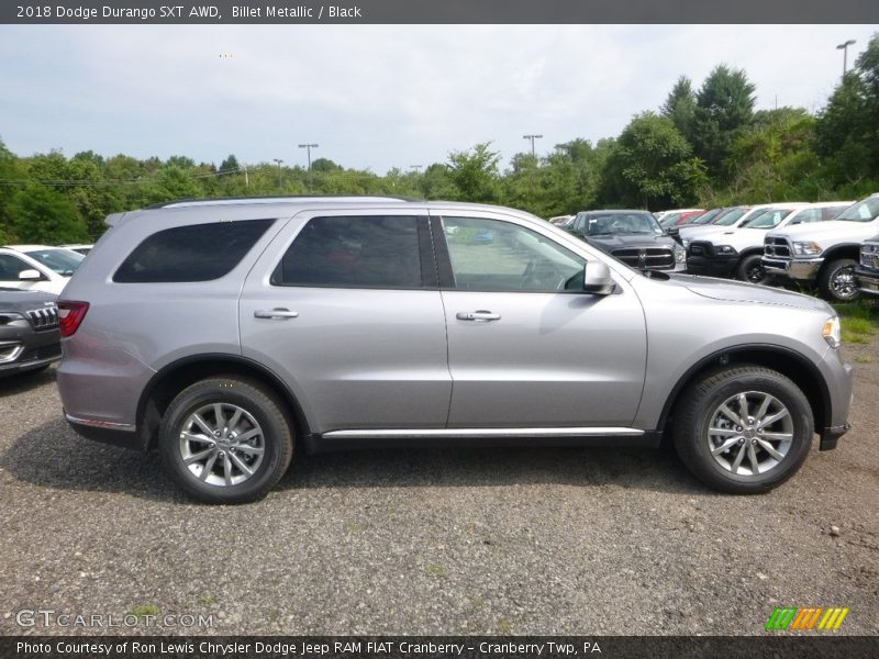 Billet Metallic / Black 2018 Dodge Durango SXT AWD