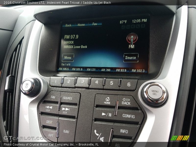 Iridescent Pearl Tricoat / Saddle Up/Jet Black 2016 Chevrolet Equinox LTZ